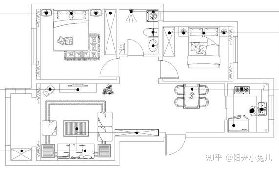 三室兩廳裝修樣板間！92平現(xiàn)代輕奢風(fēng)格，清新雅致彰顯品質(zhì)生活